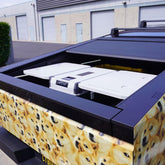 48QT Foldable Refrigerator Portable Trunk Fridge for Tesla CyberTruck